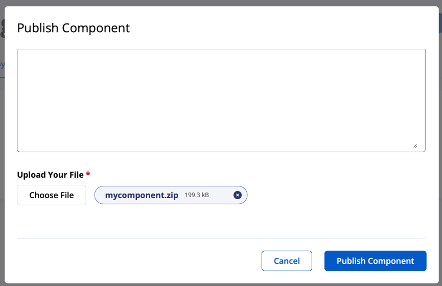 "Upload File"  Button